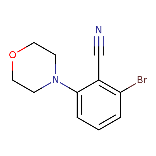 2-Bromo-6-morpholinobenzonitrile