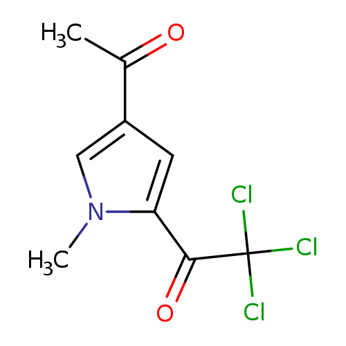 1-(4-acetyl-1-methyl-1H-pyrrol-2-yl)-2,2,2-trichloroethan-1-one