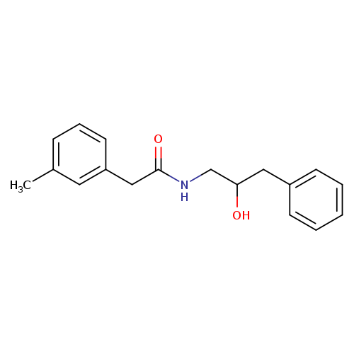 N-(2-hydroxy-3-phenylpropyl)-2-(3-methylphenyl)acetamide