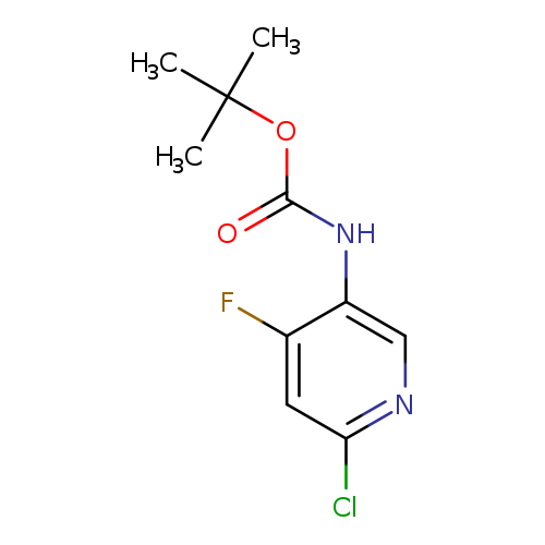 tert-Butyl N-(6-chloro-4-fluoro-3-pyridinyl)-carbamate