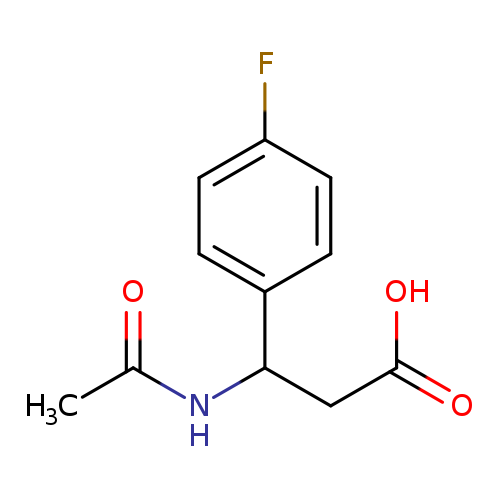 N-ACETYL-2-(4-FLUOROPHENYL)-DL-BETA-ALANINE