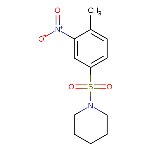 1-[(4-Methyl-3-nitrobenzene)sulfonyl]piperidine