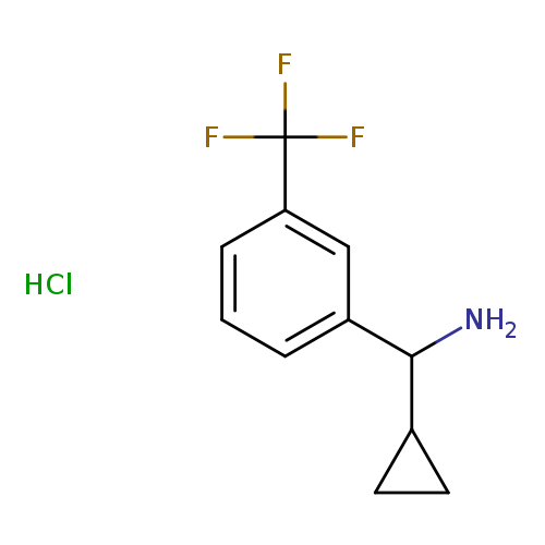 Cyclopropyl(3-(trifluoromethyl)phenyl)methanaminehydrochloride