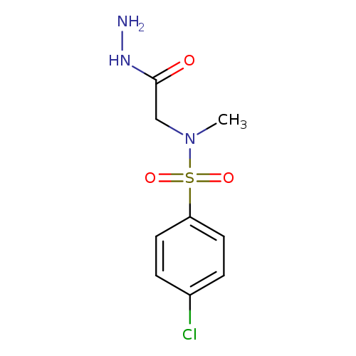 S-(4-chlorophenyl)-1-(hydrazinecarbonyl)-N-methylmethanesulfonamido