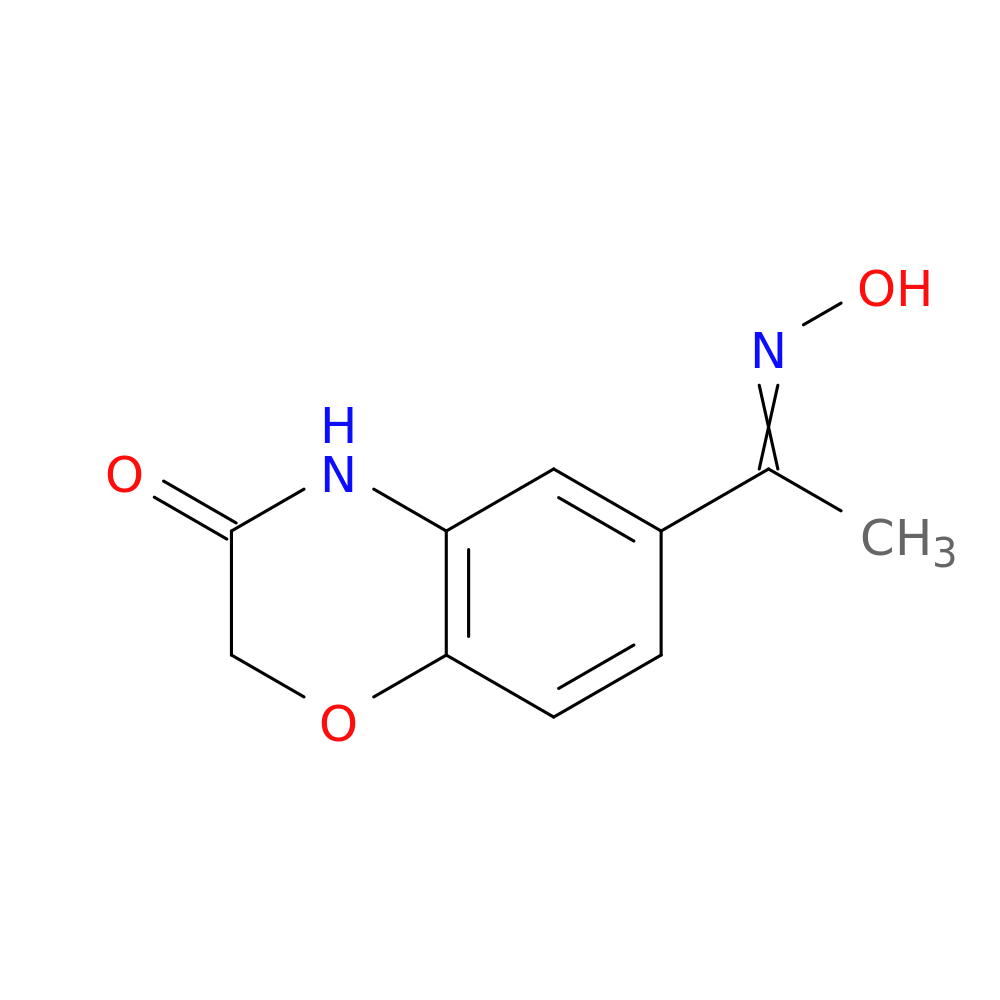 6-[1-(hydroxyimino)ethyl]-3,4-dihydro-2H-1,4-benzoxazin-3-one