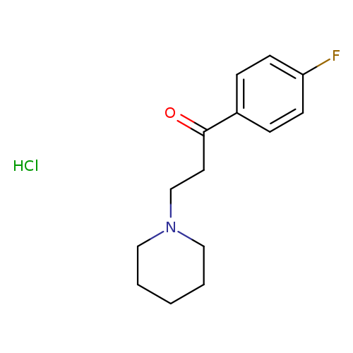 1-(4-Fluorophenyl)-3-(piperidin-1-yl)propan-1-one hydrochloride