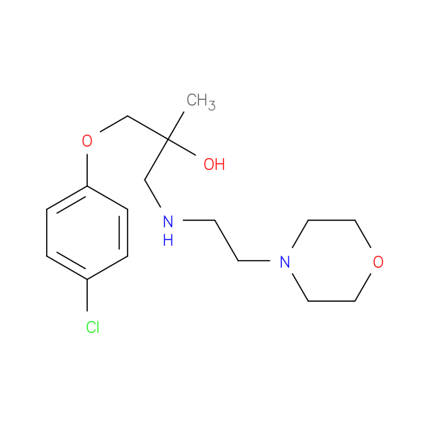1-(4-chlorophenoxy)-2-methyl-3-{[2-(morpholin-4-yl)ethyl]amino}propan-2-ol