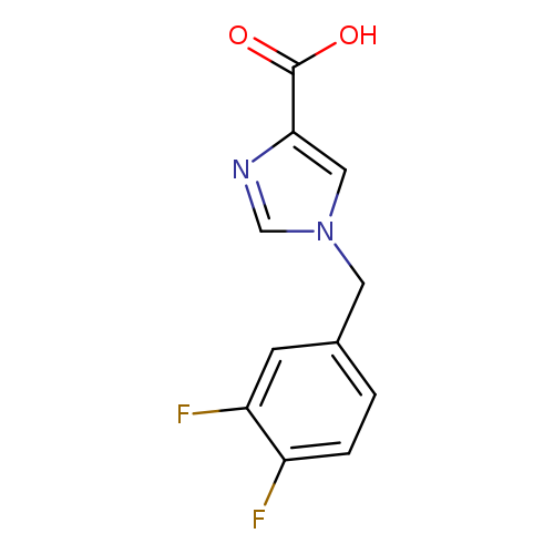 1-(3,4-Difluorobenzyl)-1h-imidazole-4-carboxylic acid