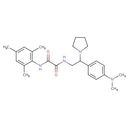 N'-{2-[4-(dimethylamino)phenyl]-2-(pyrrolidin-1-yl)ethyl}-N-(2,4,6-trimethylphenyl)ethanediamide