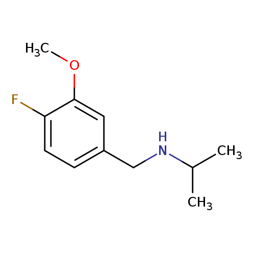 N-(4-Fluoro-3-methoxybenzyl)propan-2-amine
