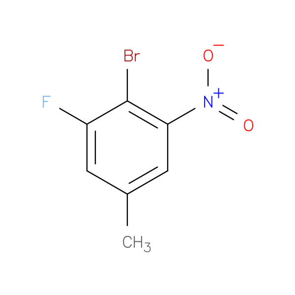 2-Bromo-1-fluoro-5-methyl-3-nitrobenzene