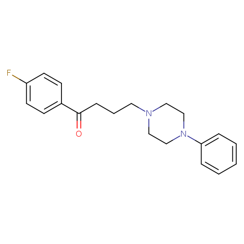 1-Butanone, 1-(4-fluorophenyl)-4-(4-phenyl-1-piperazinyl)-