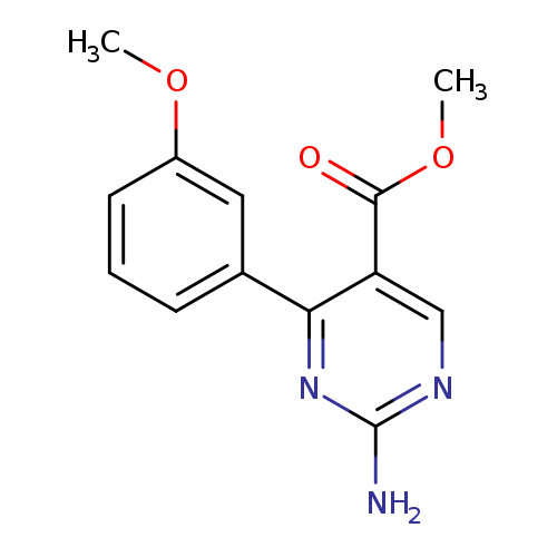 Methyl 2-amino-4-(3-methoxyphenyl)pyrimidine-5-carboxylate