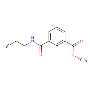 Methyl 3-(propylcarbamoyl)benzoate