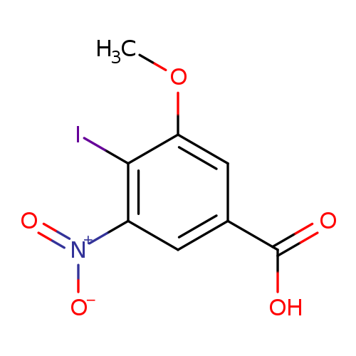 4-iodo-3-methoxy-5-nitrobenzoicacid