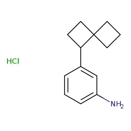 3-{spiro[3.3]heptan-1-yl}aniline hydrochloride