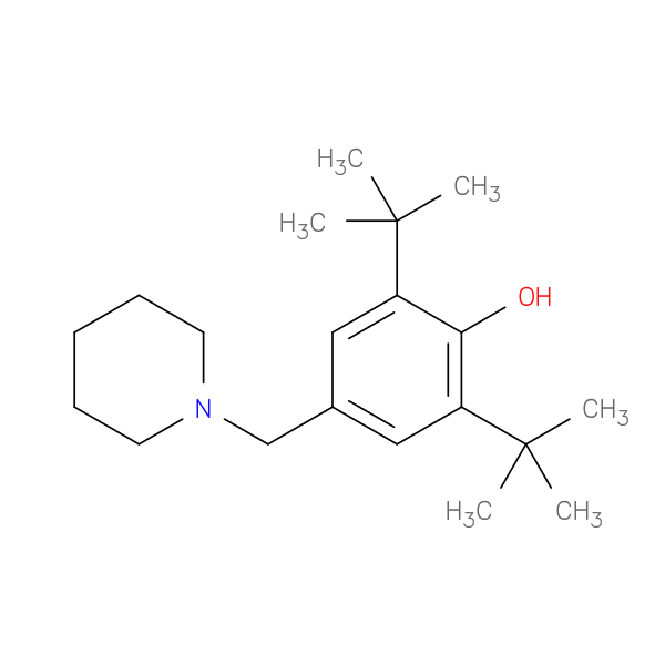 2,6-Bis(1,1-dimethylethyl)-4-(1-piperidinylmethyl)phenol
