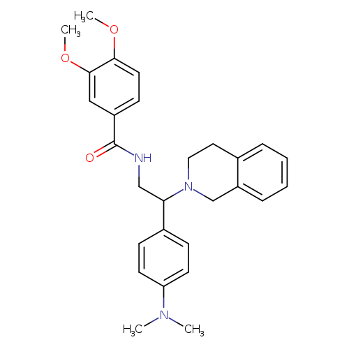 N-{2-[4-(dimethylamino)phenyl]-2-(1,2,3,4-tetrahydroisoquinolin-2-yl)ethyl}-3,4-dimethoxybenzamide