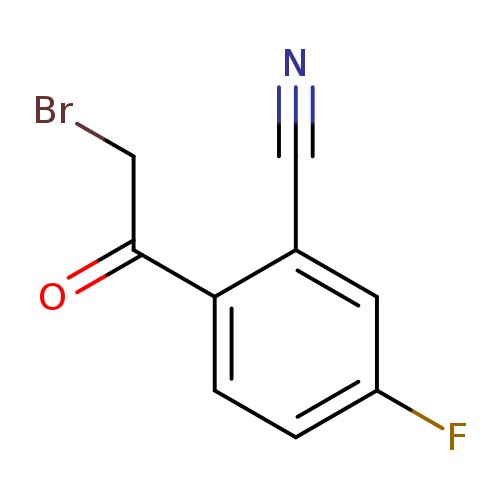 2-(2-Bromoacetyl)-5-fluorobenzonitrile