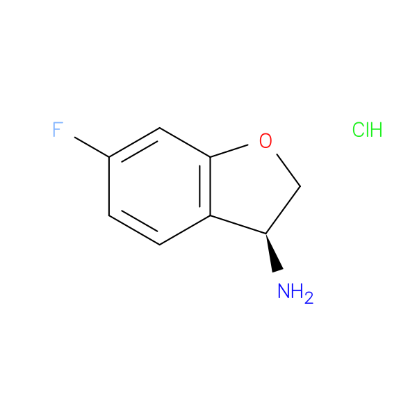 (S)-6-Fluoro-2,3-dihydrobenzofuran-3-amine hydrochloride