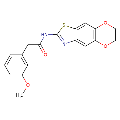 N-{10,13-dioxa-4-thia-6-azatricyclo[7.4.0.0^{3,7}]trideca-1,3(7),5,8-tetraen-5-yl}-2-(3-methoxyphenyl)acetamide