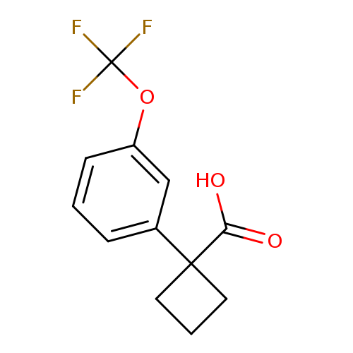 1-[3-(trifluoromethoxy)phenyl]cyclobutane-1-carboxylic acid