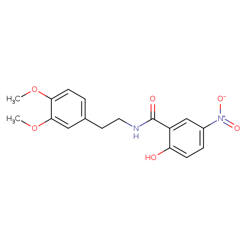 N-[2-(3,4-dimethoxyphenyl)ethyl]-2-hydroxy-5-nitrobenzamide