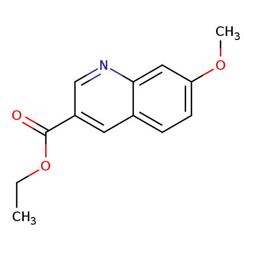 3-Quinolinecarboxylic acid, 7-methoxy-, ethyl ester