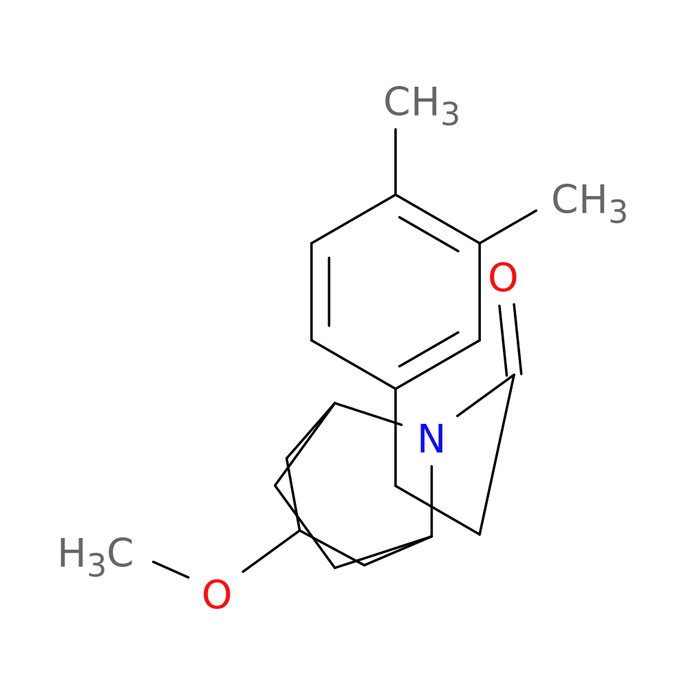 3-(3,4-dimethylphenyl)-1-{3-methoxy-8-azabicyclo[3.2.1]octan-8-yl}propan-1-one