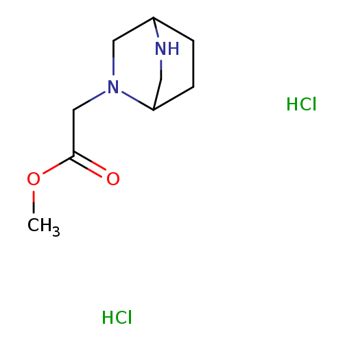 methyl 2-{2,5-diazabicyclo[2.2.2]octan-2-yl}acetate dihydrochloride