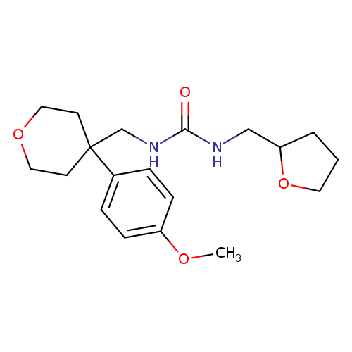 1-{[4-(4-methoxyphenyl)oxan-4-yl]methyl}-3-[(oxolan-2-yl)methyl]urea