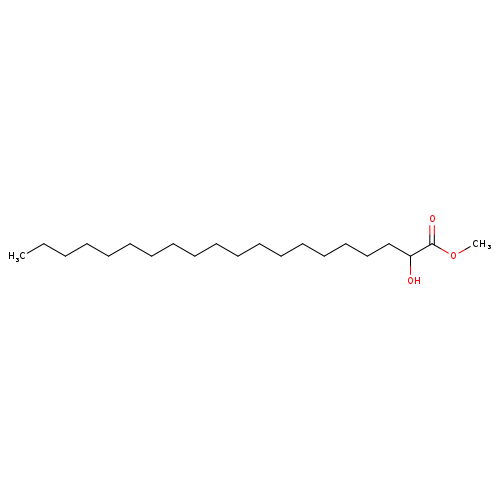 Eicosanoic acid, 2-hydroxy-, methyl ester