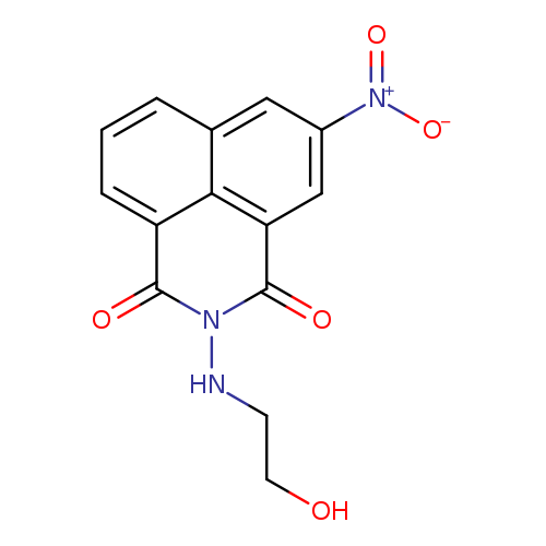 2-[(2-hydroxyethyl)amino]-5-nitro-2,3-dihydro-1H-benzo[de]isoquinoline-1,3-dione