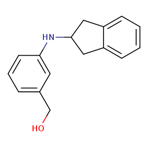 {3-[(2,3-dihydro-1H-inden-2-yl)amino]phenyl}methanol