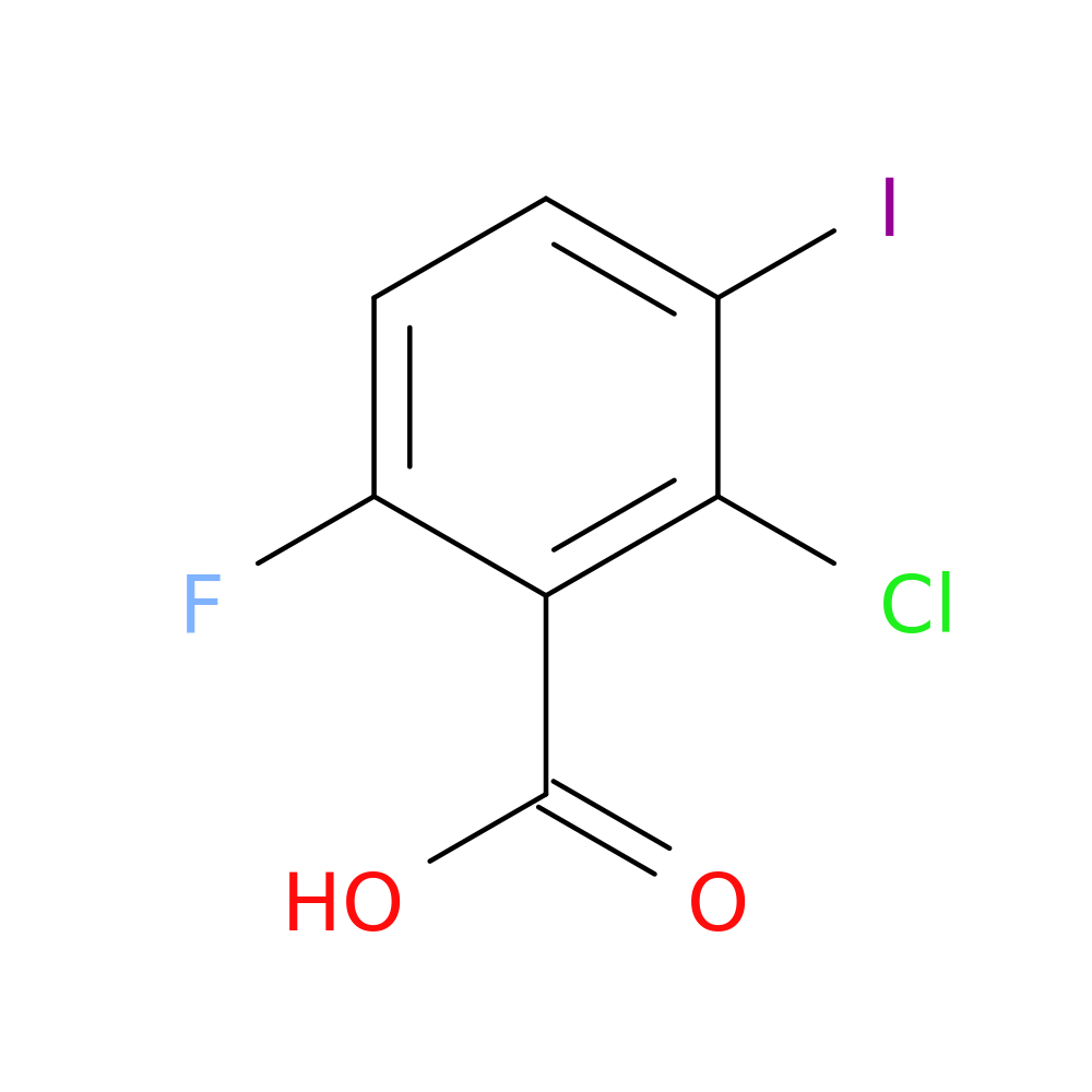 2-Chloro-6-fluoro-3-iodobenzoic acid
