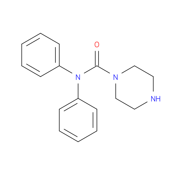 Piperazine-1-carboxylic acid diphenylamide