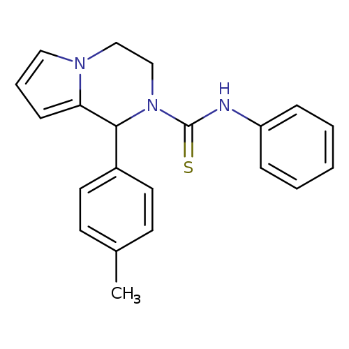 1-(4-methylphenyl)-N-phenyl-1H,2H,3H,4H-pyrrolo[1,2-a]pyrazine-2-carbothioamide