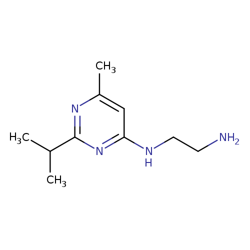 N-(2-aminoethyl)-6-methyl-2-(propan-2-yl)pyrimidin-4-amine