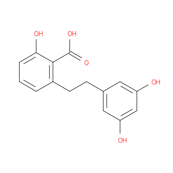 2-[2-(3,5-Dihydroxy-phenyl)-ethyl]-6-hydroxy-benzoic acid