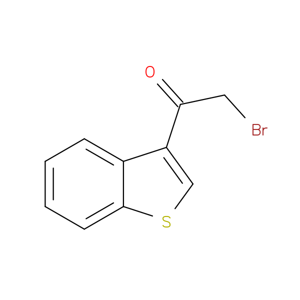 1-(Benzo[B]Thiophen-3-Yl)-2-Bromoethanone
