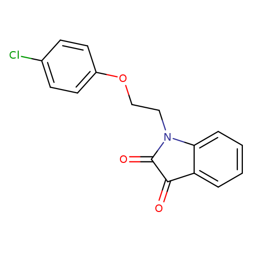 1-[2-(4-chlorophenoxy)ethyl]-1H-indole-2,3-dione