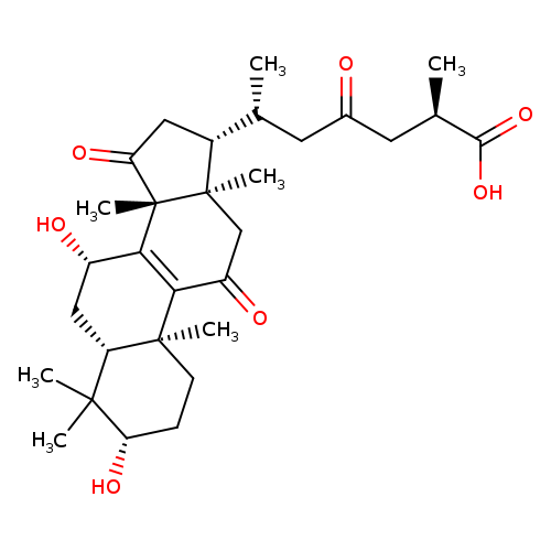 (2R,6R)-6-((3S,5R,7S,10S,13R,14R,17R)-3,7-Dihydroxy-4,4,10,13,14-pentamethyl-11,15-dioxo-2,3,4,5,6,7,10,11,12,13,14,15,16,17-tetradecahydro-1H-cyclopenta[a]phenanthren-17-yl)-2-methyl-4-oxoheptanoic acid