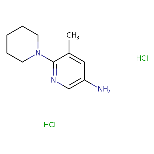 5-Methyl-6-(piperidin-1-yl)pyridin-3-amine dihydrochloride
