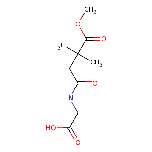 N-Carboxymethyl-2,2-dimethyl-succinamic acid methyl ester