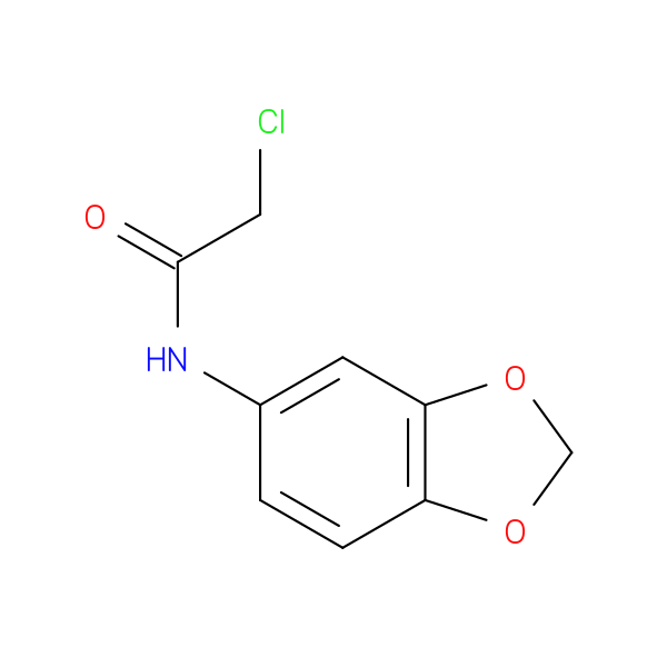 N-(Benzo[d][1,3]dioxol-5-yl)-2-chloroacetamide