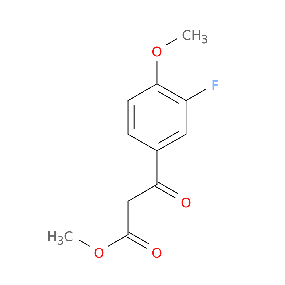 methyl 3-(3-fluoro-4-methoxyphenyl)-3-oxopropanoate
