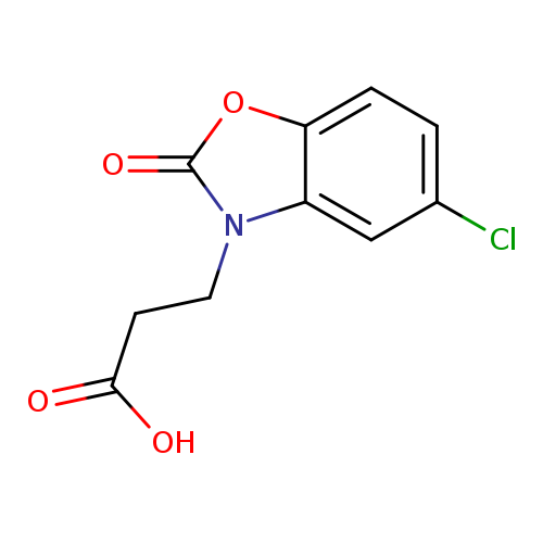 3-(5-Chloro-2-oxo-1,3-benzoxazol-3(2h)-yl)propanoic acid