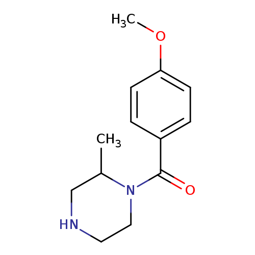 1-(4-methoxybenzoyl)-2-methylpiperazine