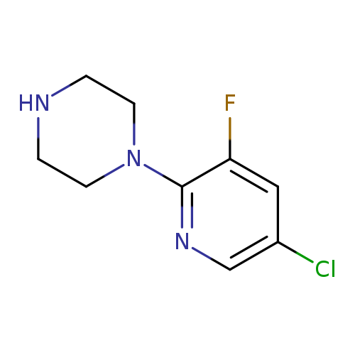 1-(5-Chloro-3-fluoropyridin-2-yl)piperazine
