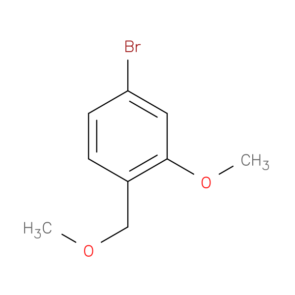 4-Bromo-2-methoxy-1-(methoxymethyl)benzene